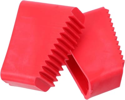 Ladder Voethoezen - Antislip Pads - Ladder Stabiliseren - Verhoogt Veiligheid - 2 Stuks - Rood