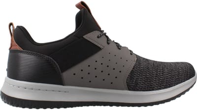 Skechers Heren USA DELSON CAMBEN Sneakers Heren Schoenen Zwart