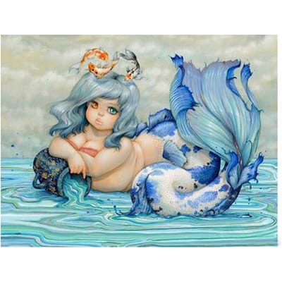 5D DIY diamant schilderij volledige boor strass decoratie cartoon meisje 20X30CM