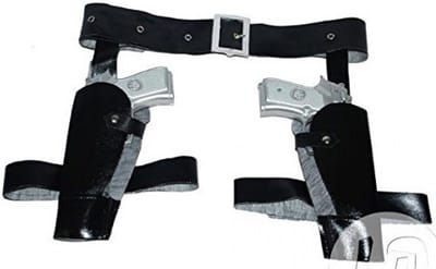 Espa Holster Dubbel met 2 Pistolen - Politie holster voor Carnaval