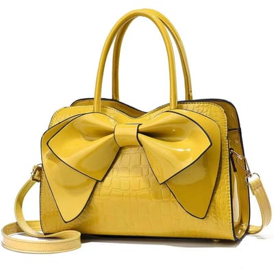 Senior Sense Crossbody Tas Tas Dames Tas Nieuwste Tas Handtas Temperament Middelbare Leeftijd Strik Dames Enkele Schouder Duurzaam Materiaal Helder Gezicht .