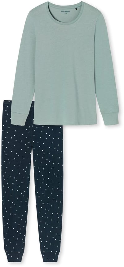 Schiesser Maat L Essentials Comfort Fit Dames Pyjamaset