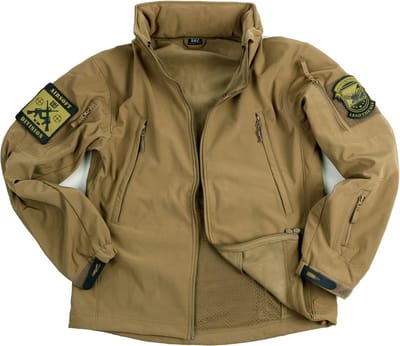101inc Softshell jack tactical khaki