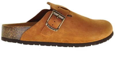 Instapper Cognac Suede Leder Bionatura maat 36