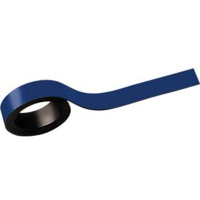 Magneetband - zelfklevend - 15 mm x 10 m - blauw - ons merk Schäfer Shop Select