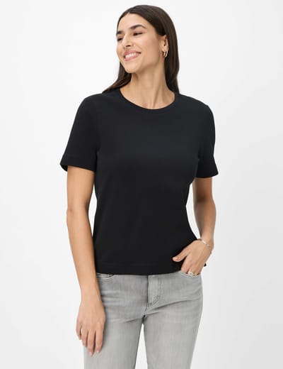 Brax Dames Shirt  Style CIRA black, zwart, maat 32