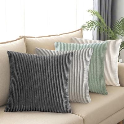 Decoratieve zachte kussens 40 x 40 cm - Set van 4 voor een gezellige woonstijl en comfort