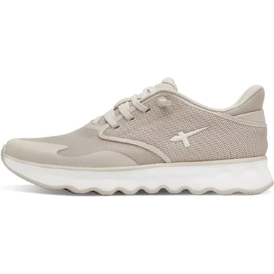 Tamaris Light Weight Sneakers beige Textiel