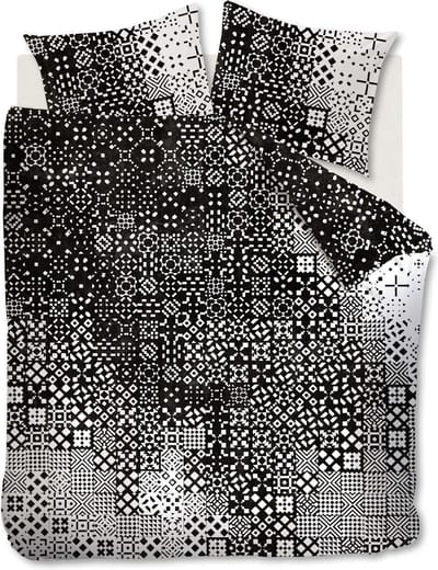 Beddinghouse Tippy Dekbedovertrek - Zwart 240x200/220