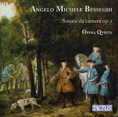 Ensemble Opera Qvinta, Fabrizio Longo - Besseghi: Sonate Da Camera op. I (2 CD)