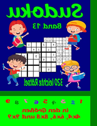 Sudoku Puzzelboek Kinderen - Rätselheft Cijfers Letters - Leren Puzzelen - Verschillende Groottes - A4 formaat - Niet gespecificeerd