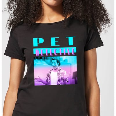 Ace Ventura Neon Women's T-Shirt - Black - 3XL