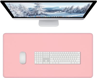 Grote Gaming Muismat XXL met Gestikte Randen, Waterdichte en Antislip Ondergrond voor Laptop en Computer, Ideaal voor Gamers en Kantoorgebruik, 80 x 40 cm