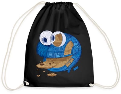 Sesamstraat Koekiemonster Machine Gymtas