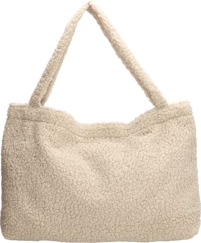 Beagles Navarra Shopper Schoudertas Mommy Tas Verzorgingstas Teddy Soft Trendy Tas - Tote Bag - Dames Tas - Crème