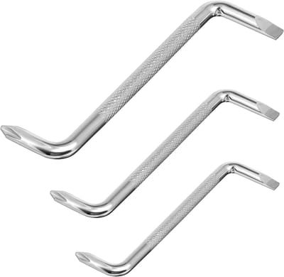 3-Piece Offset Screwdriver Set met Plat en Phillips Hoofd voor Auto Reparatie - DIY Gereedschap