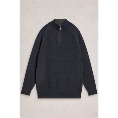 White Stuff Pentire Funnel Dark Navy Taglia: L | Dolcevita Outlet | Uomo | Blu