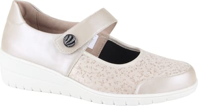 Solidus -Dames - beige - ballerina's & mocassins - maat 39.5