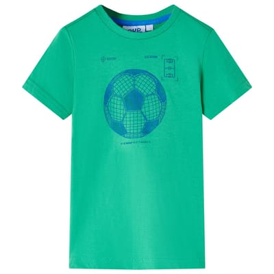 vidaXL Kindershirt 140 groen
