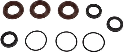 Dailygoods- Hogedrukreiniger Pomp Seal Kit 9 Stks - Vervangingsset - Rubber - Geschikt voor Annovi Reverberi - 18 mm - Afdichtingsstrip - Afdichtingsset