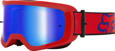 Fox Main Crossbril - Rode frame, sprankelende blauwe lens