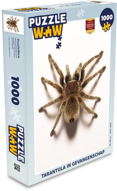 Puzzel Tarantula in gevangenschap - Legpuzzel - Puzzel 1000 stukjes volwassenen