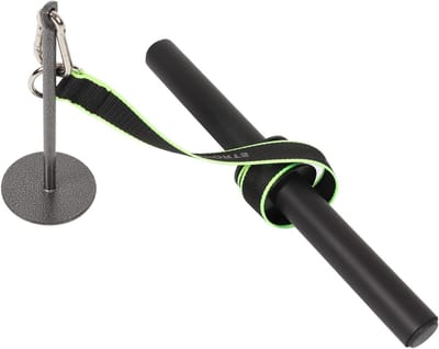 Onderarmtrainer Polsroller - Armkracht Trainer - Kracht Opbouwen - Zelfnivellerend Zwaartepunt - 39 x 9 x 8 cm - Zwart