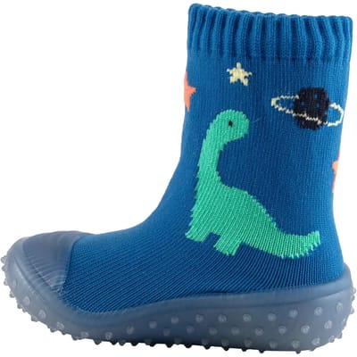 Avontuurlijke sokken met rubberen zool voor kinderen Sterntaler Dino