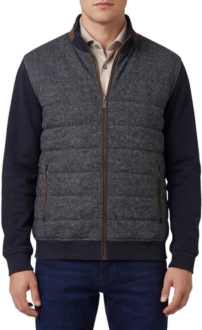 Bugatti vest blauw