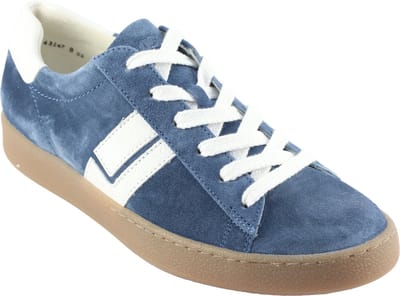 Paul Green - 5464 - Lage sneakersDames sneakers - Kleur: Blauw - Maat: 42