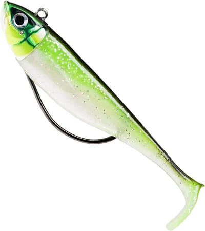 Zacht Kunstaas - Diep Shad - Vissen - Realistische Actie - 15 cm - Groen