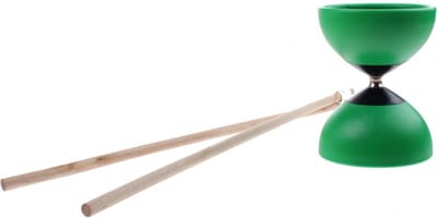 Outdoor Fun Diabolo Colored with Wooden Sticks (Assorted)