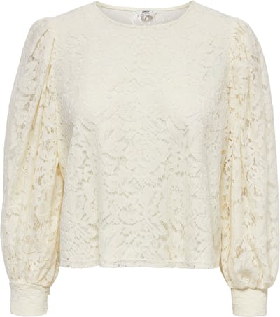 ONLY ONLYRSA 78 LACE TOP WVN Dames Top - Maat S