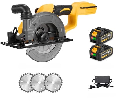 Benelux Select Cirkelzaag – Circelzaag – Ronde Zaag – Afkort Zaag – 6 inch – Oplaadbaar – Borstelloos - 18V – Met Batterij