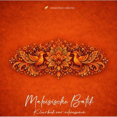 Maleisische Batik Kleurboek - Kleur Moment