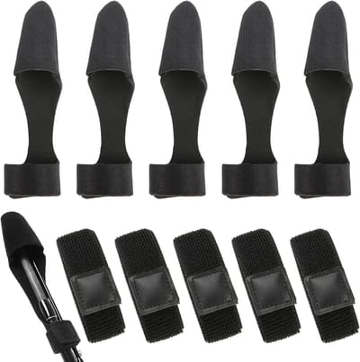 10 Stuks Verstelbare Vissersriemen voor Hengels - Antislip Nylon Straps voor Bevestiging en Bescherming van Hengels