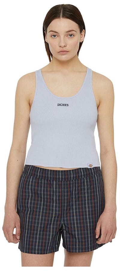 Dickies Yorktown Mouwloos T-shirt Grijs L Vrouw