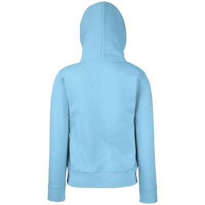 Fruit Of The Loom Vrouwen Dames Fit Sweatshirt Met Capuchon / Hoodie (Hemel Blauw)