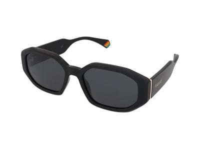 Polaroid Zonnebril Dames 807 M9 Shiny Black/55-18-140 gray