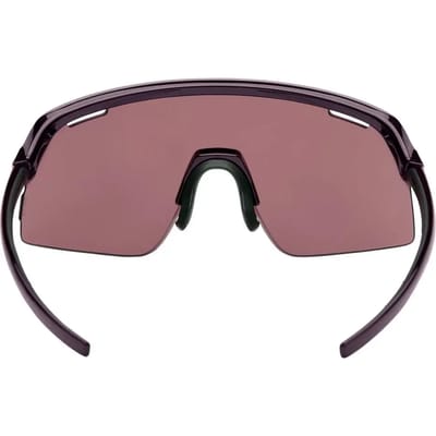 BBB Cycling Valor Flux Professionele Fietsbril Heren en Dames - Hoog Contrast Sportbril - Wielrenbril Met Flux Lens - Anti-Condens - Mat Donker Rood - BSG-81