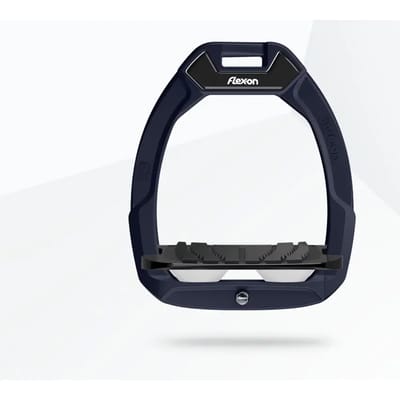 Veiligheidsstijgbeugels Rood/Zwart/Wit met Grip Flex-On Safe-On