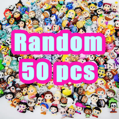 Doorables Poupée Cartoon Disney Grands Yeux en Verre Objet de Collection Princesse Mickey Mouse Toy Story Dumbo Ratatouille Remy Walle The Mask