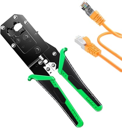 Elektrische Draadstriptang - Draadstripper Kniptang - Elektronica Repareren - Multifunctioneel Gereedschap - 19.5 cm - Zwart