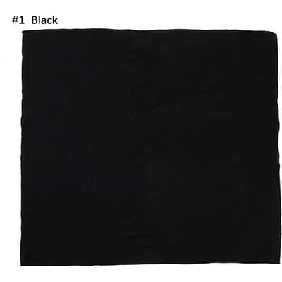Ramadan Carré Uni 90cm Viscose Hijab Foulard Femme Uni Musulman Foulard de Tête Châles Enveloppants Musulman Bandeau Turban Islamique Sjaal