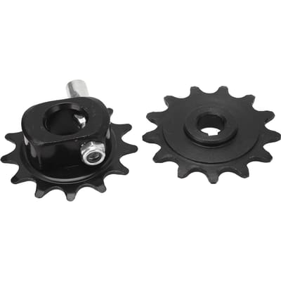 Pignon de chaîne 13T 410 Roue à chaîne Pignon Pignon Moteur Moteur Pignon pour Vélo et Scooter black