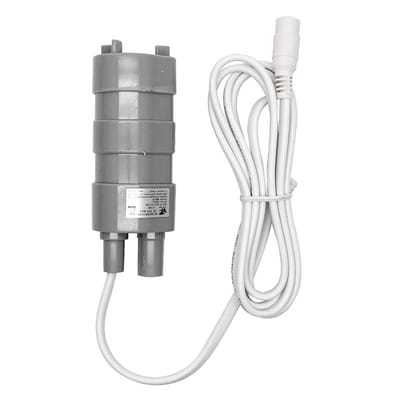 ONF3 - Waterpomp - Mini-dompelpomp - Draagbaar en krachtig - Zilverkleurig - 12 V waterpomp - Geschikt voor caravan, camper en boot