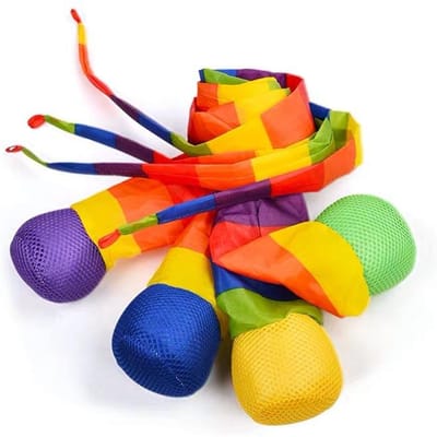 Regenboog Staart Bal Milieuvriendelijke Zandzak Meteor Veilige Vangst Zacht Kleuterschool School Sensorische Training Kind Speelgoed
