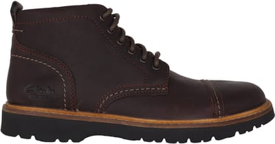 Clarks Weltridge Zip - heren laars - Bruin - maat 41.5 (EU) 7.5 (UK)