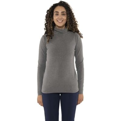 T-Shirt Lange Mouw Leone 1947 Woman High Collar Never Without