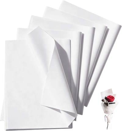 Wit zijdepapier voor geschenkverpakkingen, kunsthandwerk en als vulstof voor bloemen